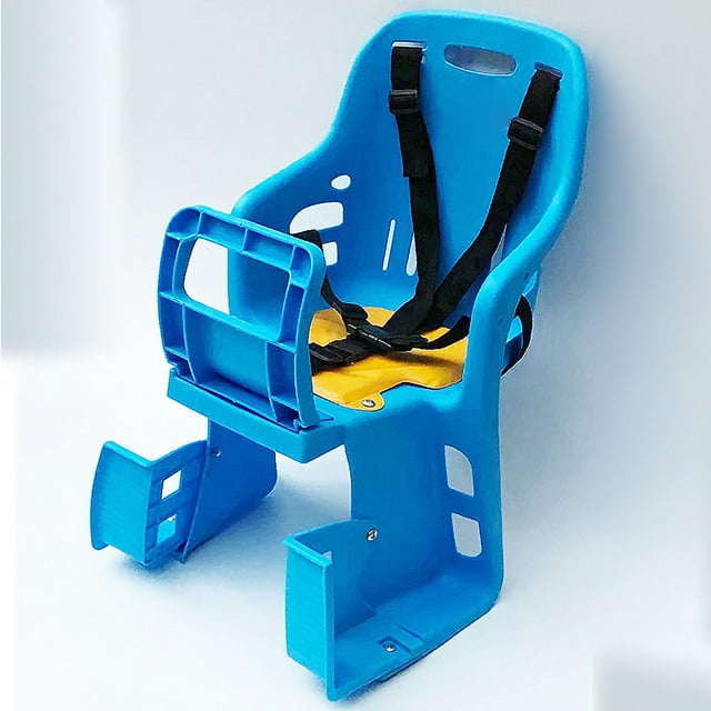 Asiento trasero para niños Asiento trasero para bicicleta para niños Portabebés con pasamanos para niños pequeños Niños Azul claro L ANGGREK Otros