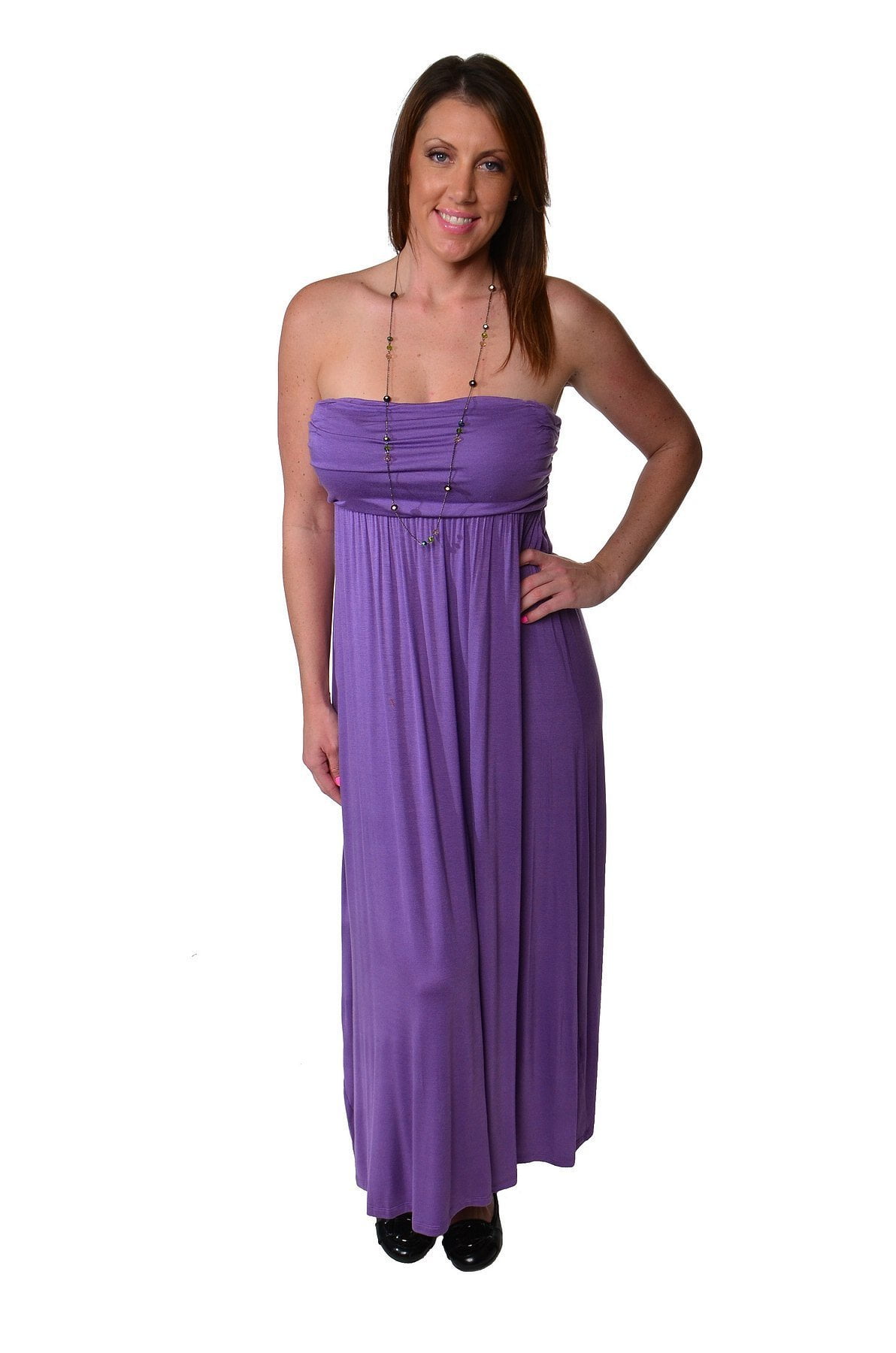 Women's Plus Maxi Tube Dress