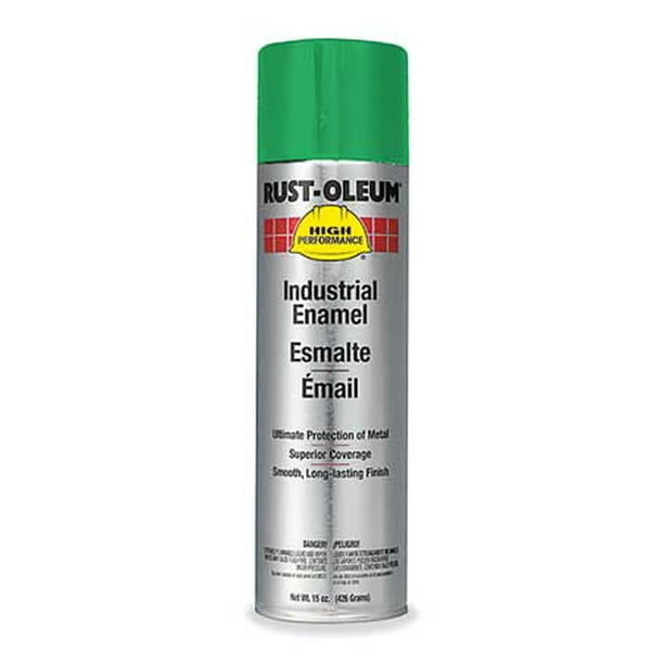 RUSTOLEUM V2133838 Spray Paint,Safety Green,15 oz.