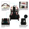 thumbnail image 4 of FORMRS Kids School Backpack Elementary Student Unisex Travel Bookbag with Reflective Stripes, Watercolor Cherry, 4 of 7