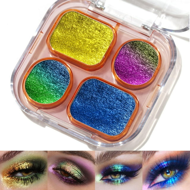 Paleta de sombras de ojos UCANBE Multichrome Chameleon 4 colores