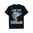 thumbnail image 1 of Boys' "I'm the Tornado" Graphic Tee - Soft Cotton Crew Neck Short Sleeve T-Shirt, Fun Meteorologist Print, Perfect Gift for Youngsters on Thanksgiving & Christmas, 1 of 6