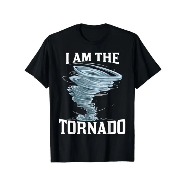 Boys' "I'm the Tornado" Graphic Tee - Soft Cotton Crew Neck Short Sleeve T-Shirt, Fun Meteorologist Print, Perfect Gift for Youngsters on Thanksgiving & Christmas