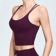thumbnail image 2 of Camiseta de entrenamiento sin mangas con ombligo abierto para mujer kaili Sencillez, 2 of 2