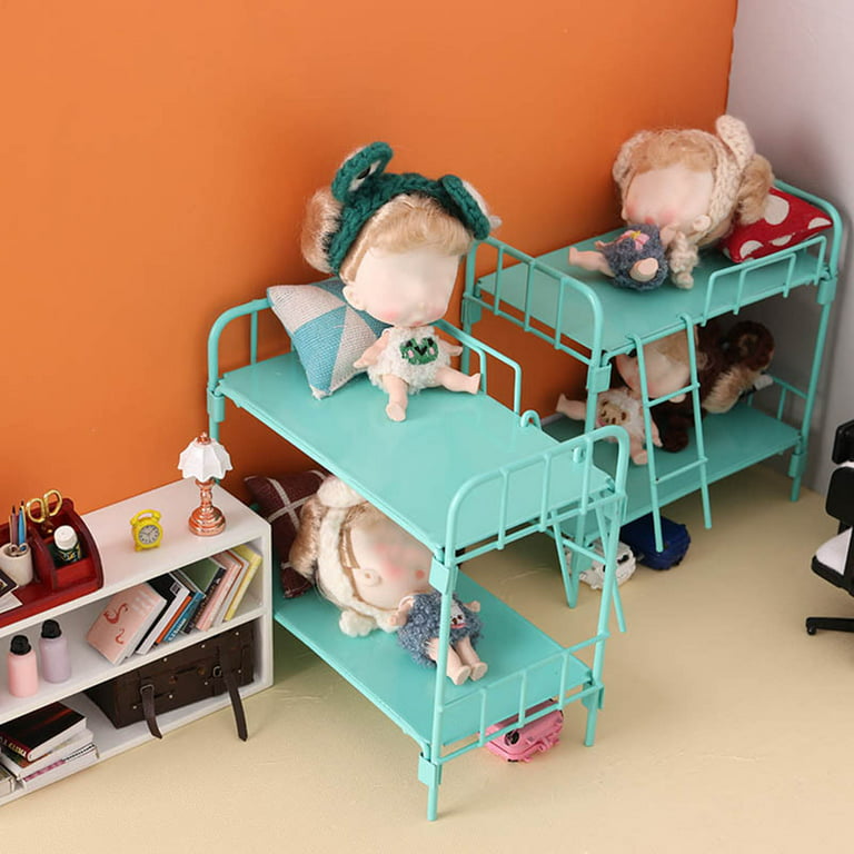 Doll Bunkbeds idea  Storage kids room, Baby doll nursery, Baby doll bed