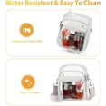 thumbnail image 6 of Clear Purses for Women Stadium Approved Clear Bags Small Crossbody Bags Trendy for Concerts Sports, 6 of 8