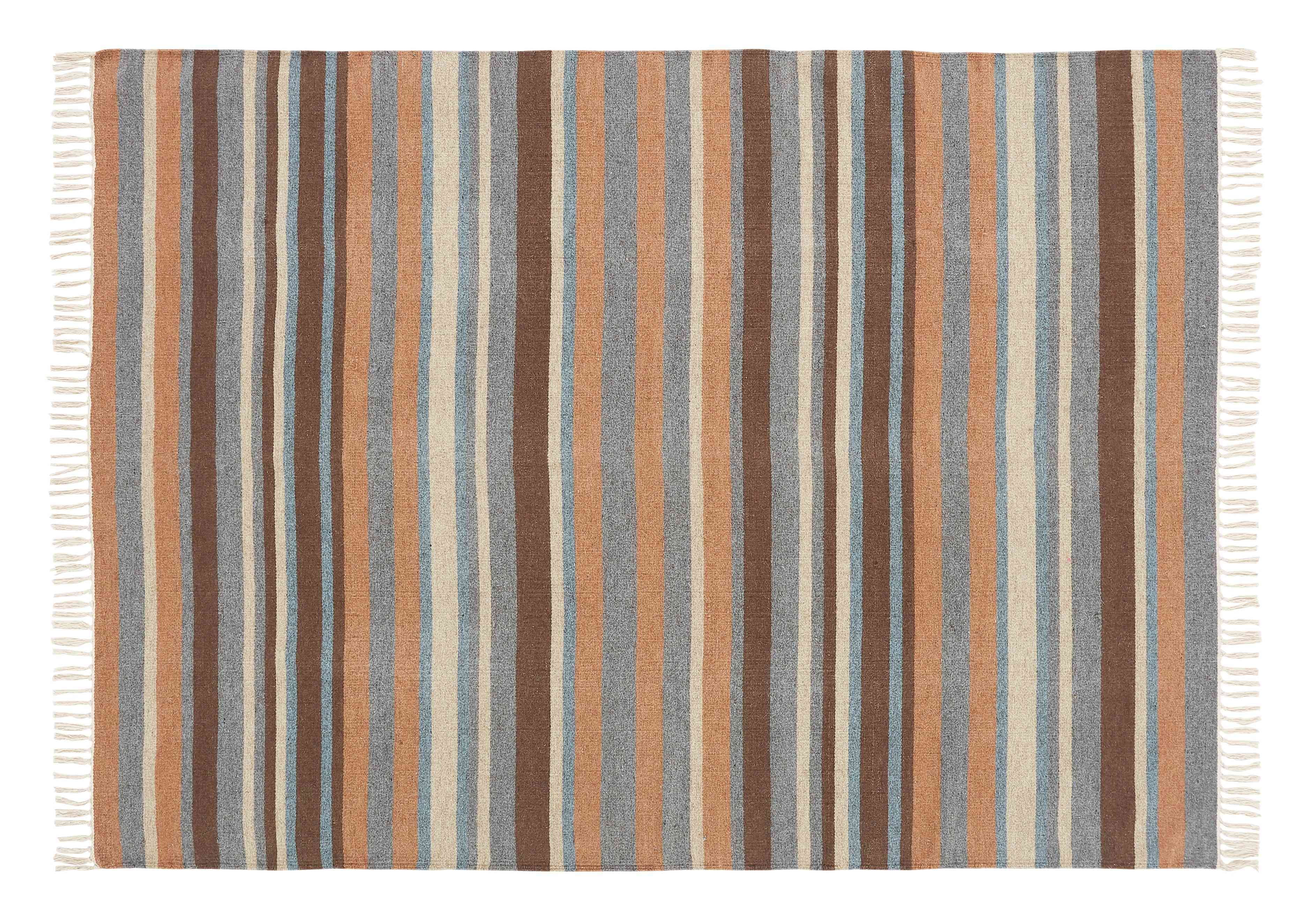 Chesapeake Lori Collection Spice Hand Woven Area Rug Large 5 X7