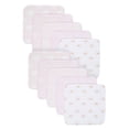 thumbnail image 5 of Gerber Baby Girl Towels and Washcloths Bath Set, 12-Piece, 5 of 9