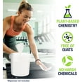thumbnail image 2 of Vapor Fresh Value Wipes - 1,500 Count x 4 Rolls (6,000 Total Wipes) Plant Powered Commercial Grade Cleaner for Gym Equipment, Fitness Studios, Spas, Schools - Bulk Refill Rolls - Unscented, 2 of 5