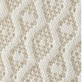 thumbnail image 3 of Fennco Styles Modern Diamond Woven Placemats 12" W x 19" L, Set of 4 - Ivory Geometric Fringe Table Mats for Dining Room, Banquets, Family Gatherings, and Holidays, 3 of 7