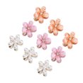 thumbnail image 5 of 18 Piezas Mini Pinzas Para El Cabello De Flores Pinzas Para El Cabello De Flores Pequeñas Horquilla De Metal Antideslizante Pasadores De Cabello De Cristal Sujeción Fuerte Todas Las Pinzas Para El Cab, 5 of 5