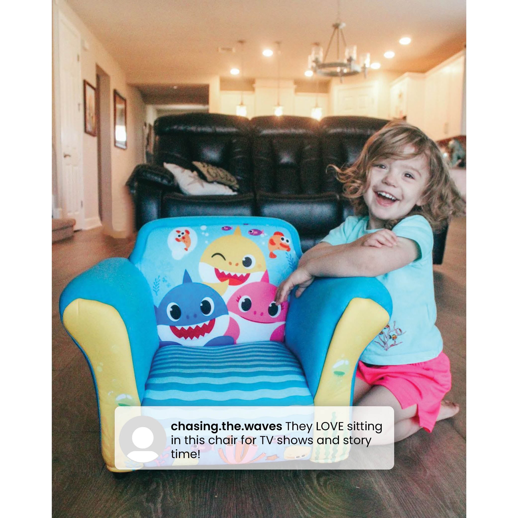 Delta Children Baby Shark Kids Club Chair & Reviews