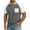 Gray, variant on Lzobxe Mens T-Shirts Short Sleeve Summer Casual Summer with Pocket,Size S-5XL