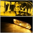 thumbnail image 3 of DNA Motoring For 99-02 Chevy Silverado 00-06 Suburban Tahoe Amber Yellow Lens Bumper Fog Light Lamps Pair, 3 of 7