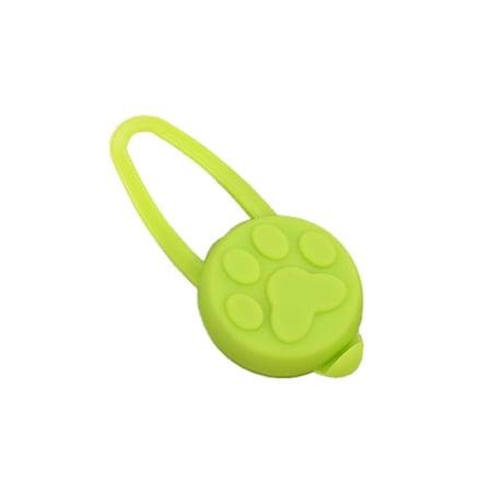 

4 Modes Soft Silicone Dog Cat Playing Glowing Pendant Pet Collar LED Light Night
