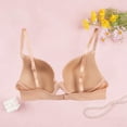 thumbnail image 4 of Underwire Bra for Women Demi Coverage Adjustable Straps Breathable Bras Side Support Daily Women Top, 4 of 5