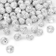 thumbnail image 1 of 150 Cuentas de Diamantes de Imitación de 10 mm para Hacer Joyas, Cuentas de Diamantes de Imitación de Arcilla Brillante para Hacer Pulseras, Collares y Aretes, 1 of 5