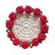 thumbnail image 1 of Manta De Flores De Ganchillo Ramo De Flores De Rosas Vintage Hecho A Mano Diy Ramo De Rosas Suaves Tejido Decorativo Para Cumpleaños (Producto Terminado), 1 of 7
