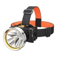 thumbnail image 1 of Luz delantero de faro recargable Portable 3 modos de iluminación Fl un faro de antorcha para adultos trepando a la noche de pesca al aire libre, 1 of 8