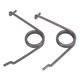 thumbnail image 1 of Resorte Del Pedal Del Embrague, 2 Piezas Resorte Del Pedal Del Embrague De Retorno De Fácil Instalación Resistencia Excepcional 1628381 Reemplazo Directo Para Camión FH12 FH16, 1 of 7