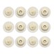 thumbnail image 1 of Uxcell 6 Piezas de Botones a Presión de Cuero, Cierres Magnéticos para Bolsos DIY, Accesorios de Ropa, Redondos Blancos, 1 of 6