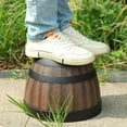 thumbnail image 1 of pitrice Imitation Barrels Flowerpot Household Gardening Container Scene Layout Indoor Planter Round Bucket Backyard Adornment type1, 1 of 9
