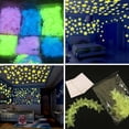 thumbnail image 4 of Billuyoard 50 Unids/set 3cm 3D Glow Stars Luminoso Fluorescente Pegatinas de Pared Niños Dormitorio Tatuajes de Pared Decoración Decoración del hogar Rosado, 4 of 5