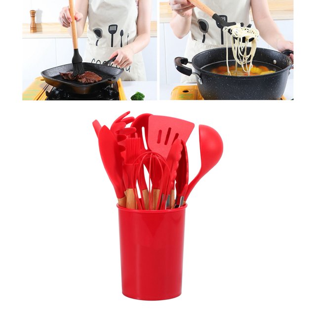 Juego de utensilios de cocina ANGGREK de silicona resistente al calor 11 piezas
