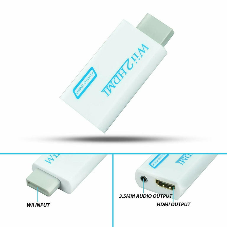 HDMI Adapter for Wii,Wii to HDMI Converter