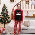 thumbnail image 5 of Uaswgudfs Matching Family Christmas Pajamas Sets, Holiday PJs with Top and Plaid Pants Cute 2 Piece Sleepwear for Couples, 5 of 6