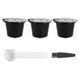 thumbnail image 2 of Taza de cápsula de café, accesorios para máquina de café rellenables de acero inoxidable cromado Cápsula de café reutilizable Fiel a su promesa, 2 of 11