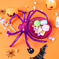 thumbnail image 6 of Fanshiluo Halloween Spider Shaped Bowl Candy Basket Snack Tray Kids Halloween Party Table Decorations, 6 of 6