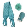 thumbnail image 3 of Juego De 3 Piezas: Guantes Y Flores De Baño, 3 of 7