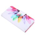 thumbnail image 5 of Funda tipo cartera para iPhone 12 Pro, funda de piel sintética con tapa y ranura para tarjetas, función atril, girasol, 5 of 5