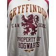 thumbnail image 2 of Harry Potter Gryffindor Ladies V-Neck Raglan Tee, XS-XL, 2 of 4