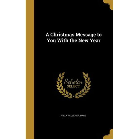 A Christmas Message to You with the New Year