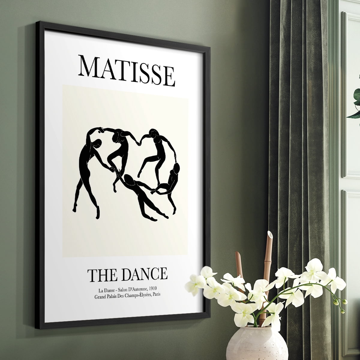 Matisse XCVII Framed Print - Solid Wood