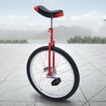 thumbnail image 3 of 24" Unicycle with Thickened Steel Pipe Adjustable Seat Sports Wheel Unicycle, 3 of 19
