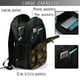 thumbnail image 4 of Balery Gold Dragonfly Mandala Mochila con carga USB para hombre y mujer - Mochila impermeable y antirrobo para laptop con puerto USB para viajes, trabajo, 4 of 7