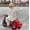 Red, variant on Trilenars 6V Motorcycle with Bubble Function,Bubble Motorcycle Ride on Toy Car w/Music,Forward/Reserve,Pedal,LED Headlights,3 Wheels Ride on Motorbike for 3-8,Pink