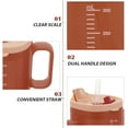 thumbnail image 5 of Adult Sippy Cup for Elderly Spill-Proof,300ml Spill-Proof Cup With Handles,Non-Spill Cups for Seniors,Feeding Cup With Lid And Straw For Patients,Senior Care Cup,Senior Drinking Mug, 5 of 9