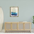 thumbnail image 2 of Stupell Industries On Lake Time Relaxing Sun Rays Graphic Art Metallic Gold Floating Framed Canvas Print Wall Art, Design by JJ Design House LLC, 2 of 6