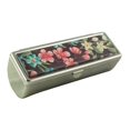 thumbnail image 1 of Houder - Estuche para pintalabios con espejo para bolso, soporte decorativo para pintalabios con caja de regalo, forro de terciopelo, protege tus pintalabios con estilo (flores tropicales), 1 of 5