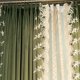 thumbnail image 4 of French Lace Green Velvet Luxury Curtains for Living Room Bedroom Dining Retro Blackout Tulle Window Blackout Embroidered Window, 4 of 5