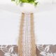 thumbnail image 2 of ZPSHYD Cinta de Camino de Mesa de arpillera, 6 Tipos de Cinta de arpillera de Yute Natural con Encaje Blanco Estilo rústico decoración Artesanal para Fiesta de Boda(6), 2 of 5