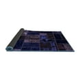 thumbnail image 2 of Ahgly Company Indoor Rectangle Patchwork Blue Transitional Area Rugs, 2' x 4', 2 of 4