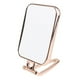 thumbnail image 2 of Espejo de maquillaje duradero Shamjiam para dormitorio Espejo de maquillaje de aumento dorado, 2 of 8