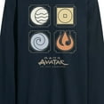 thumbnail image 3 of Avatar - The Last Airbender - Nations Symbols - Men's Long Sleeve T-Shirt, 3 of 5