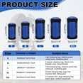thumbnail image 2 of Uxcell Bolsa de Compresión, Saco de Dormir Ultraligero Resistente al Agua 11L y Azul Marino - Ideal para Camping/Excursionismo, 2 of 7