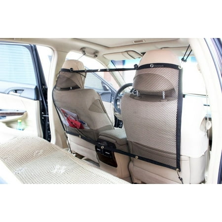 Zone Tech Pet Car Net Barrier - Universal Mesh Vehicle Pet